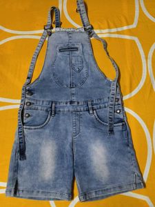 Denim Shortall Dungaree