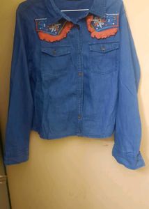light weight denim shirt