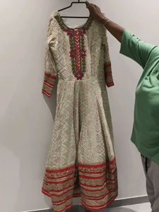 heavy detailed gown