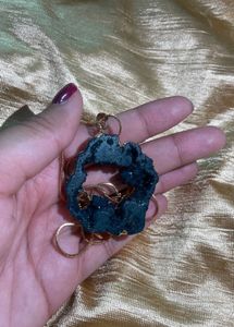 Boho Geode Slice Pendants | Anti Tarnish
