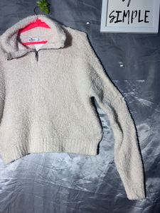 Holister Cozy Quarter Zip Pullover