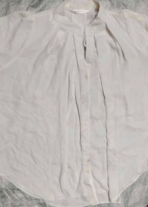 Classic White Button-Up shirt