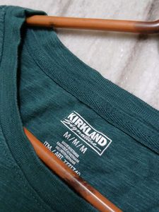 Lands' End Teal Long Sleeve Tee