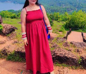 Elegant Red Maxi Dress like new condition ⭐⭐⭐⭐⭐