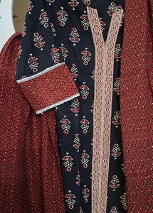 LIBAS PURE Cotton Complete Suit Set With Plazoo And PURE Cotton Duppatta