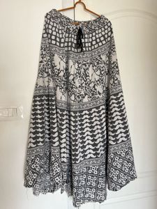 Bohemian Print Maxi Skirt