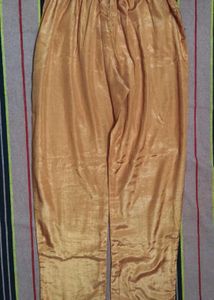 Embroidered Orange Kurta set