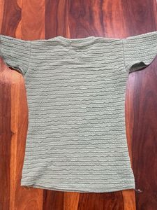 Light Green Textured pallazo set