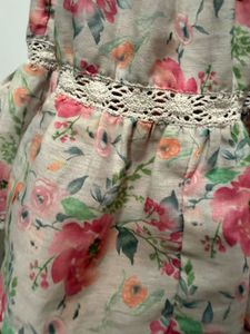 Floral Tiered Midi Dress