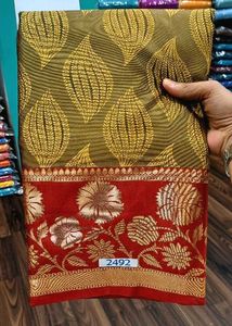 Elegant Saree with Intricate Weave