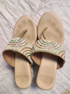 Stoleatoes Sequin Embellished Sandals 👡