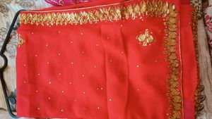 Sindoori Red Saree