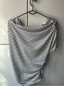 Striped Off-Shoulder Top