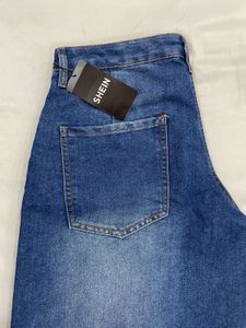 SHEIN Blue Denim Jeans