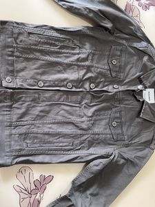 Men's Grey Denim Jacket