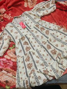 Tiered Floral Print Dress