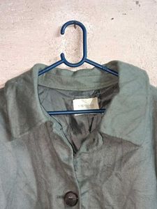 Stylish Button-Up Jacket Winterwear Oversized