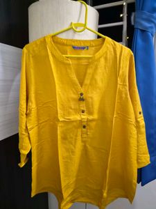 Vibrant Yellow Kurta