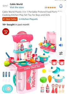 Little Chefs Kitchen Play Set