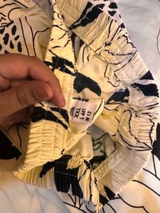 Short kurti top with matching bottoms
