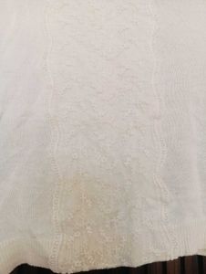 Cream Cropped Cardigan