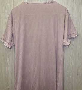 Vintage Pink Lace Dress