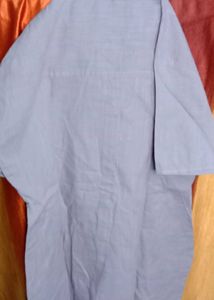 Embellished Purple Cotton Kurta