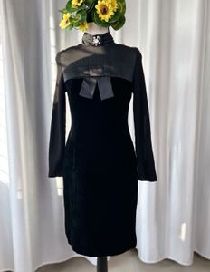 Korean Velvet Dress