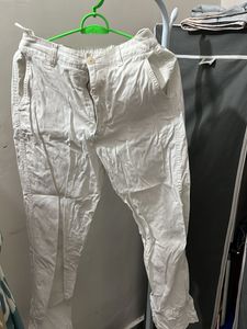 Black Wash Denim Pants