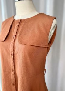 Chic Sleeveless A-Line Dress