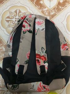 Floral Print Backpack