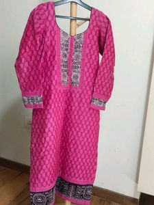 Buy1 Get1 (same price item) pink kurta