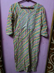 Boho Striped Kurti