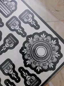 Large Stencil For Both Hand