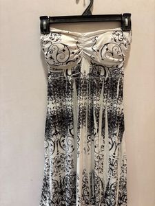 Elegant Strapless Dress