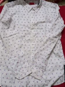 Men's Patterned Casual Shirt twice used top one
