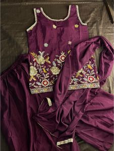 Embroidered Kurta Set with Dupatta