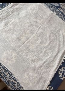(SALE)White Tassel Dupatta/Scarf