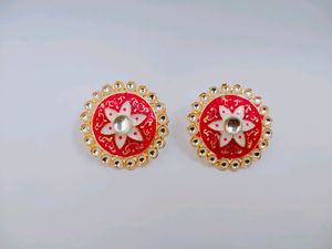 Meenakari Earring Tops For Girls/Women