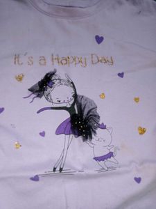 Cute Ballerina &amp; Cat T-Shirt