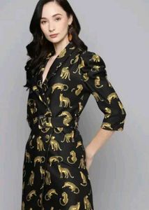 Animal Print Bodycon Dress