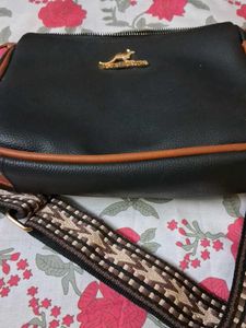 Stylish Black Crossbody Bag