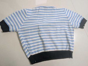 Striped Knit Top