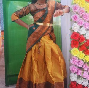 Yellow Lehenga Choli Set
