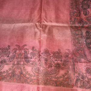 Beautiful Red Silk Saree