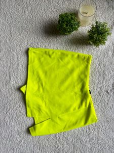 Neon Yellow Skorts