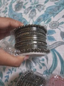 Combo Boho Colorful Stone Bracelet and Bangles