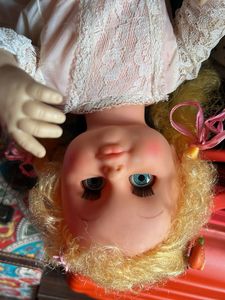 Vintage Doll  ( eyes not working)