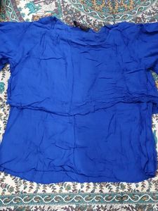 Blue Layered Top