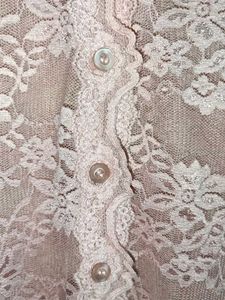 See-through Lace Shirt